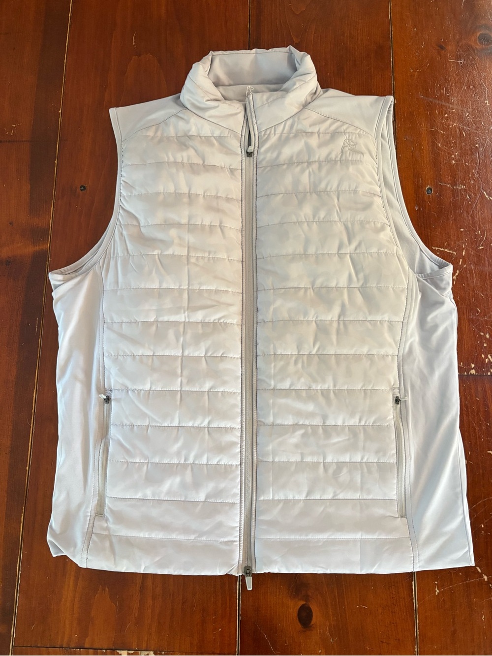 Rhoback Mens Fulton Performance Vest, Light Gray